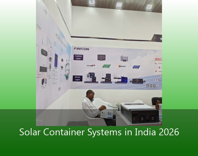 Solar Container Systems in India 2026
