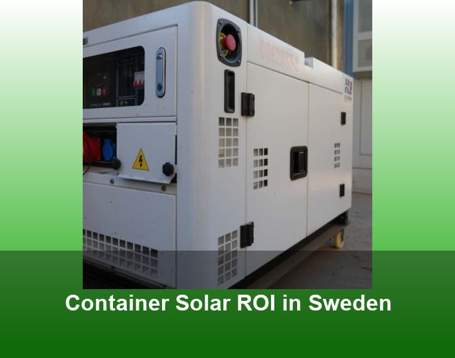 Container Solar ROI in Sweden