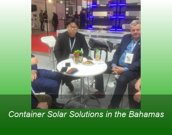 Container Solar Solutions in the Bahamas