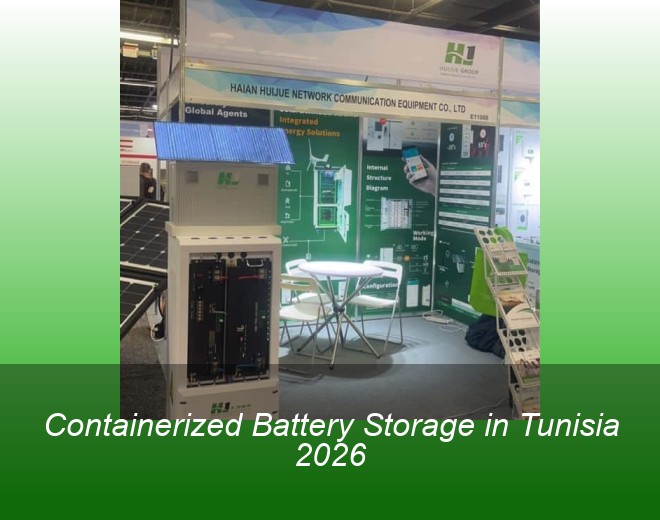 Containerized Battery Storage in Tunisia 2026