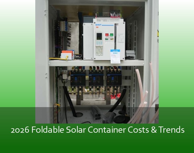 2026 Foldable Solar Container Costs & Trends