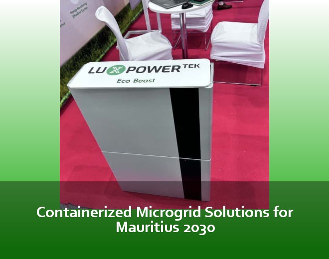 Containerized Microgrid Solutions for Mauritius 2030