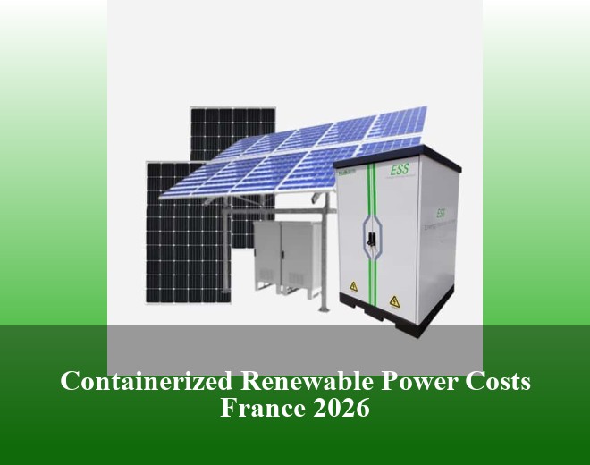 Containerized Renewable Power Costs France 2026