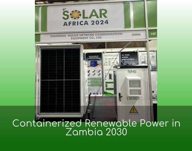 Containerized Renewable Power in Zambia 2030