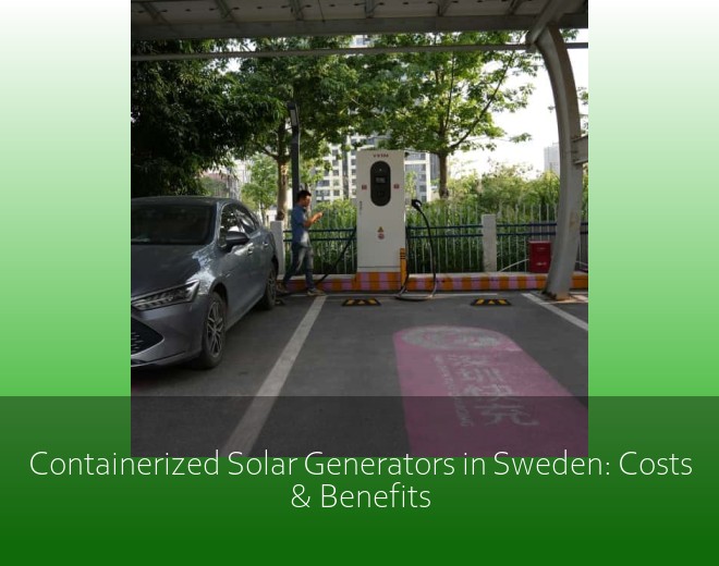 Containerized Solar Generators in Sweden: Costs & Benefits