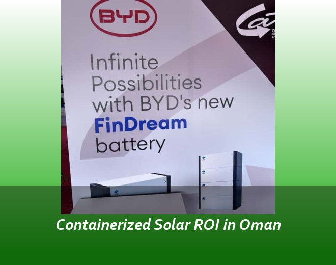Containerized Solar ROI in Oman