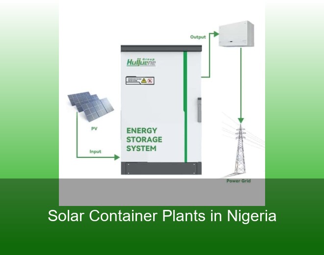 Solar Container Plants in Nigeria