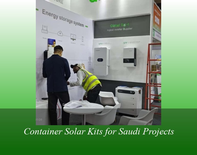 Container Solar Kits for Saudi Projects