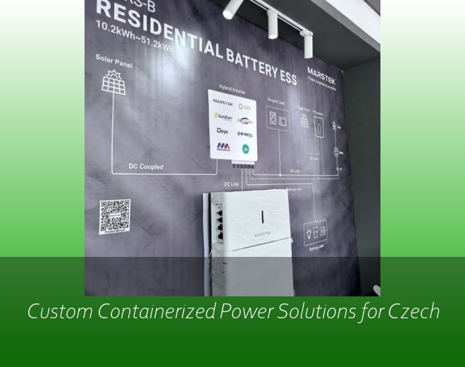 Custom Containerized Power Solutions for Czech