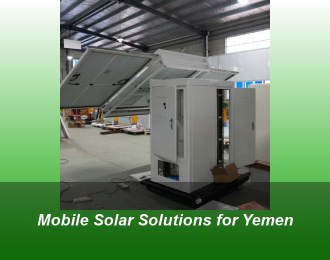 Mobile Solar Solutions for Yemen