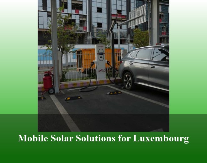 Mobile Solar Solutions for Luxembourg
