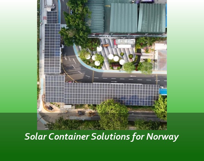 Solar Container Solutions for Norway
