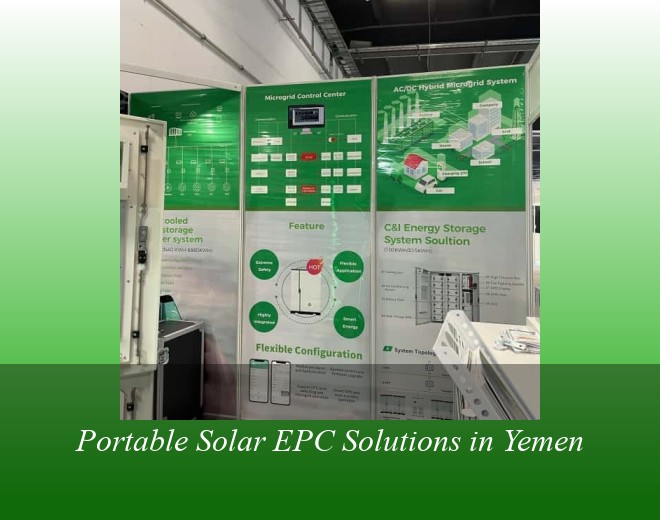 Portable Solar EPC Solutions in Yemen