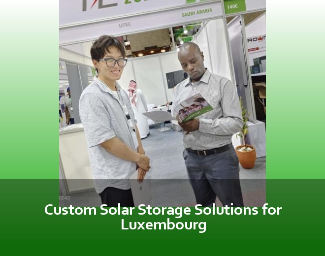 Custom Solar Storage Solutions for Luxembourg