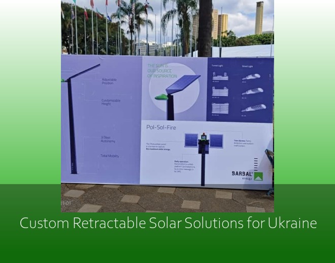 Custom Retractable Solar Solutions for Ukraine