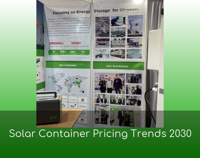 Solar Container Pricing Trends 2030