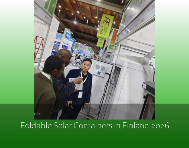 Foldable Solar Containers in Finland 2026