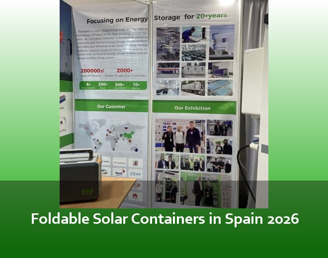 Foldable Solar Containers in Spain 2026