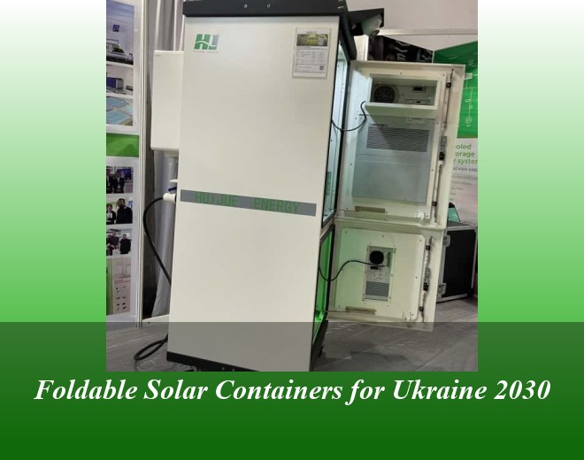 Foldable Solar Containers for Ukraine 2030