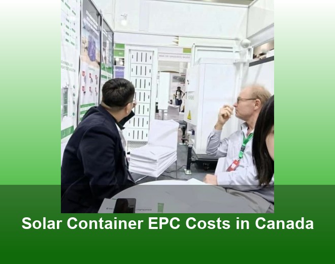 Solar Container EPC Costs in Canada