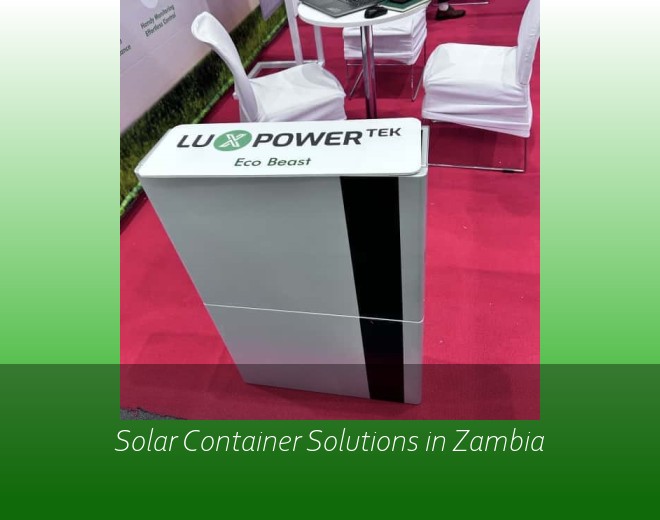 Solar Container Solutions in Zambia