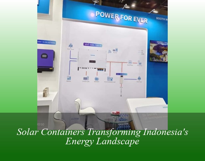 Solar Containers Transforming Indonesia's Energy Landscape