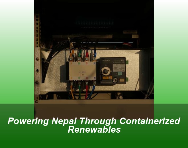 Powering Nepal Through Containerized Renewables