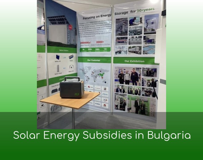 Solar Energy Subsidies in Bulgaria