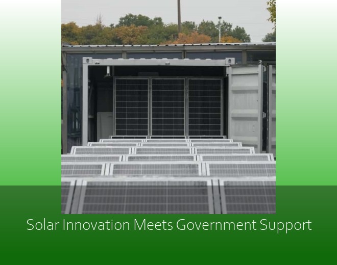 Solar Innovation Meets Government Support