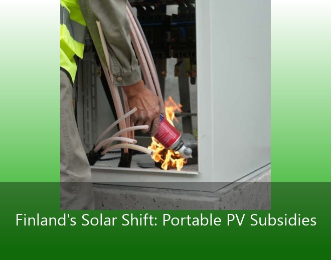 Finland's Solar Shift: Portable PV Subsidies