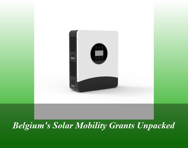Belgium's Solar Mobility Grants Unpacked