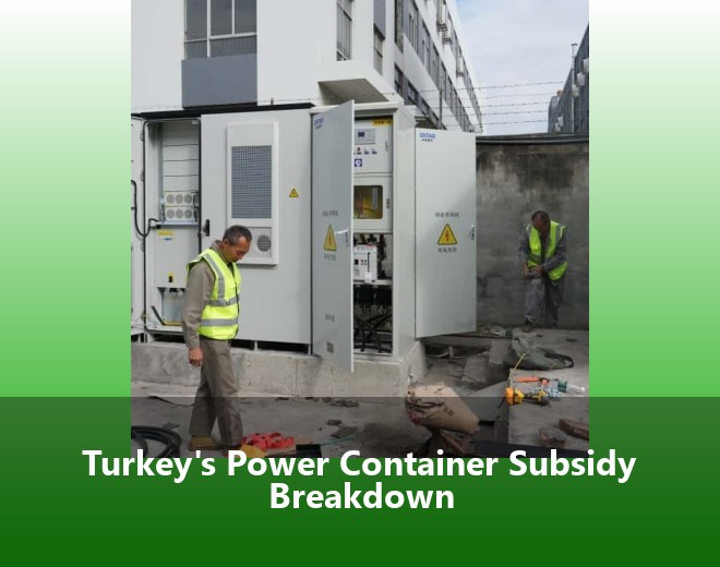Turkey's Power Container Subsidy Breakdown