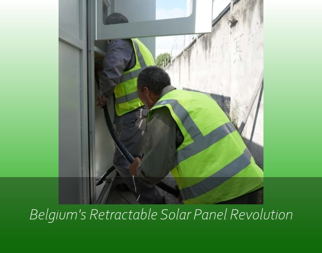 Belgium's Retractable Solar Panel Revolution