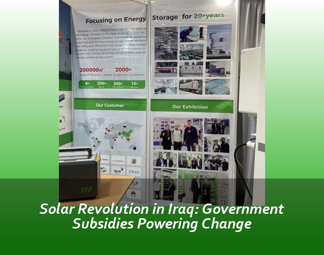 Solar Revolution in Iraq: Government Subsidies Powering Change