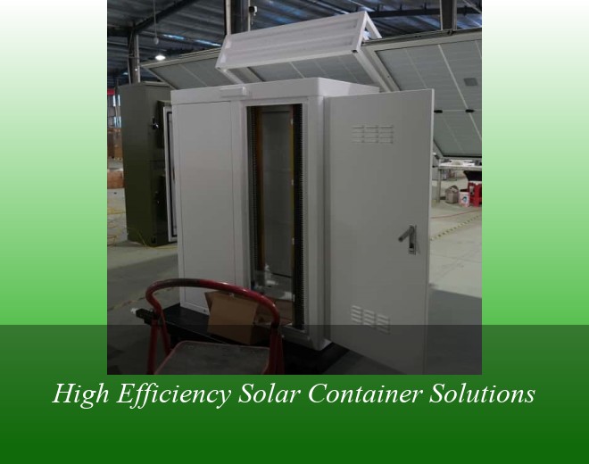 High Efficiency Solar Container Solutions
