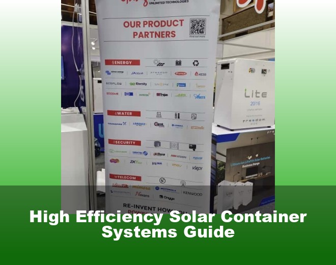 High Efficiency Solar Container Systems Guide