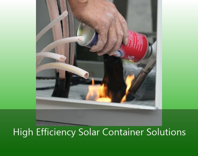 High Efficiency Solar Container Solutions