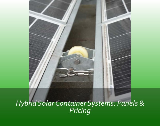 Hybrid Solar Container Systems: Panels & Pricing