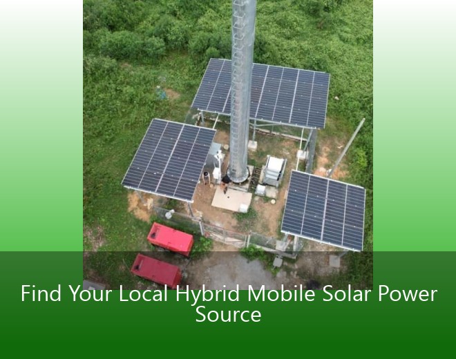 Find Your Local Hybrid Mobile Solar Power Source