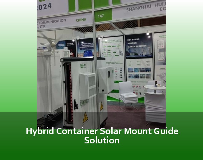 Hybrid Container Solar Mount Guide Solution