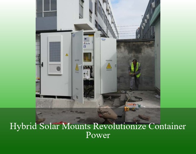 Hybrid Solar Mounts Revolutionize Container Power