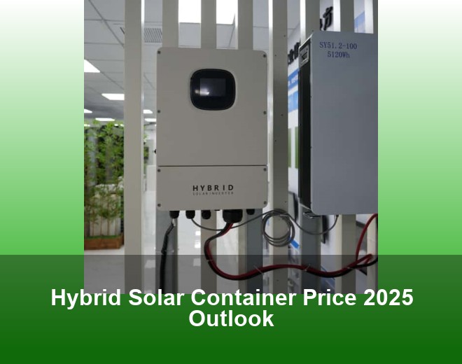 Hybrid Solar Container Price 2025 Outlook