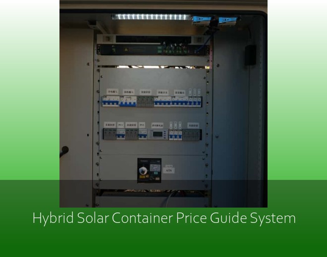 Hybrid Solar Container Price Guide System