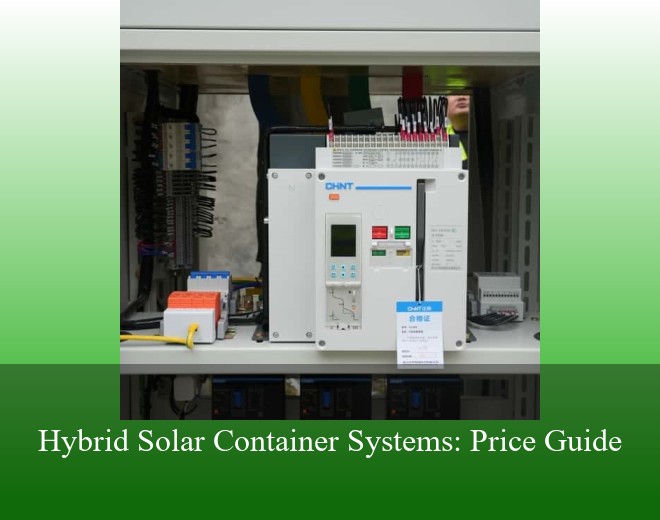 Hybrid Solar Container Systems: Price Guide