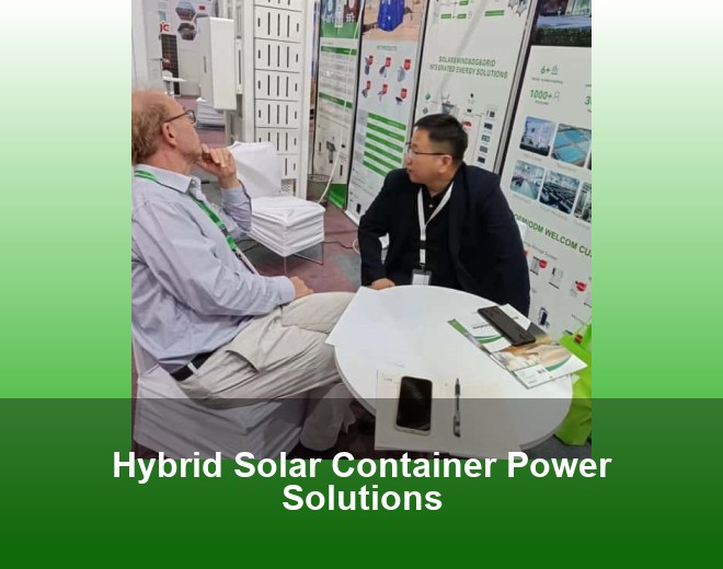 Hybrid Solar Container Power Solutions