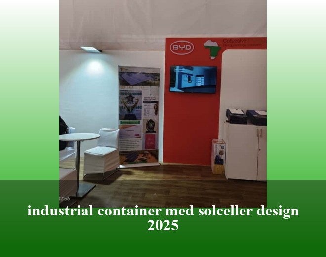 industrial container med solceller design 2025