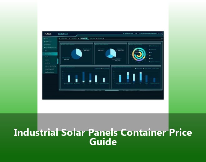 Industrial Solar Panels Container Price Guide