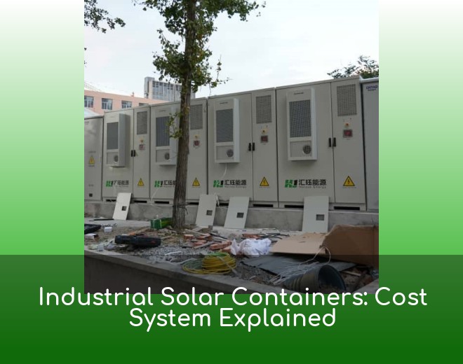 Industrial Solar Containers: Cost System Explained