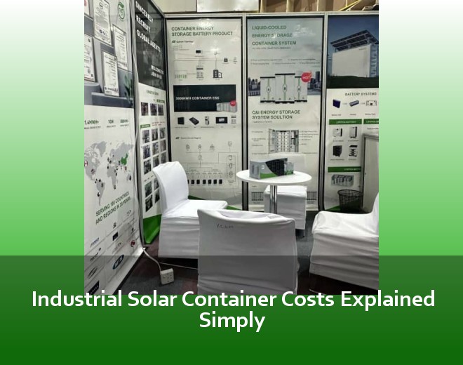 Industrial Solar Container Costs Explained Simply