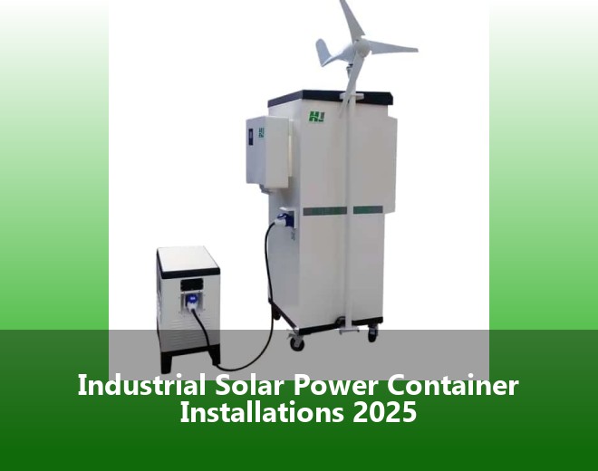 Industrial Solar Power Container Installations 2025